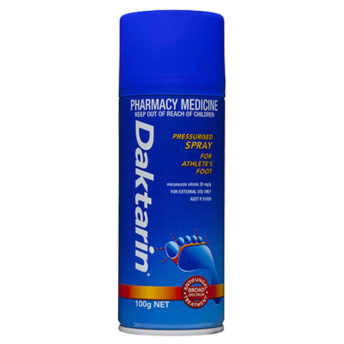 Thumbnail Daktarin Spray for Athletes Foot Antifungal 100g