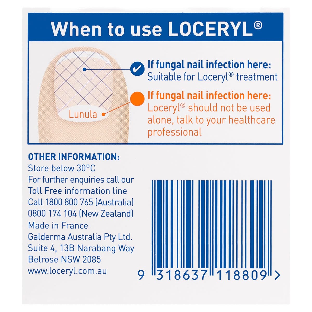 Thumbnail Loceryl Anti-Fungal Nail Lacquer Treatment Kit 5ml