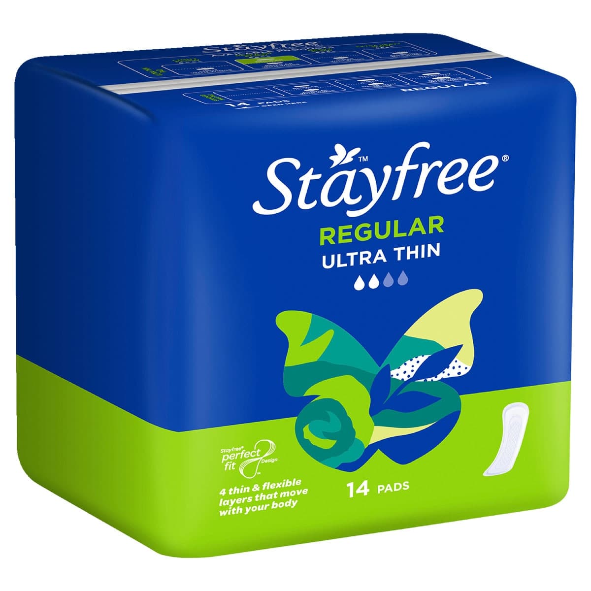 Thumbnail Stayfree Ultra Thin Regular Pads No Wings 14 Pack