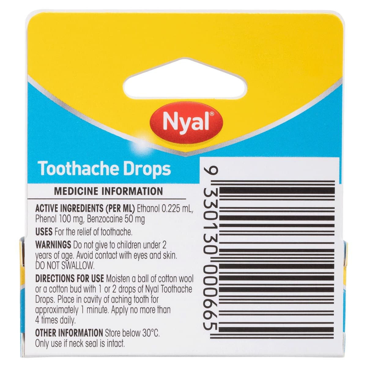 Thumbnail Nyal Toothache Drops 6ml