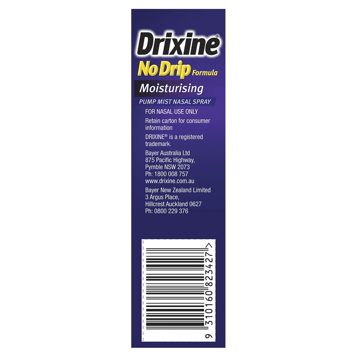 Thumbnail Drixine No Drip Nasal Spray Moisturising 12 Hour Relief 15ml
