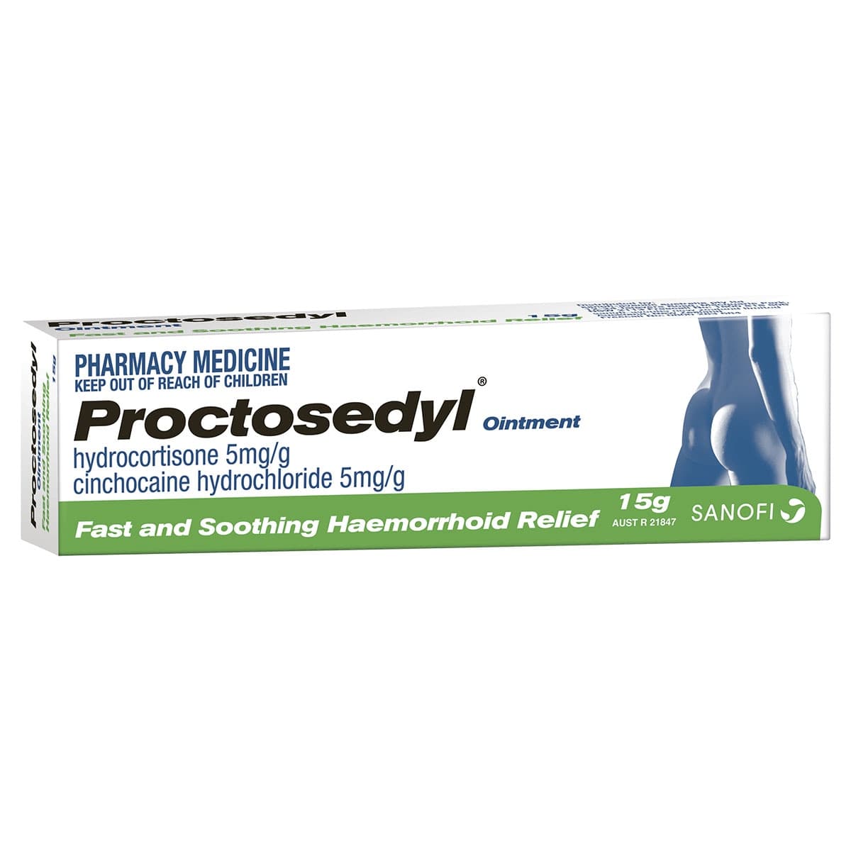 Thumbnail Proctosedyl Haemorrhoids Relief Ointment 15g
