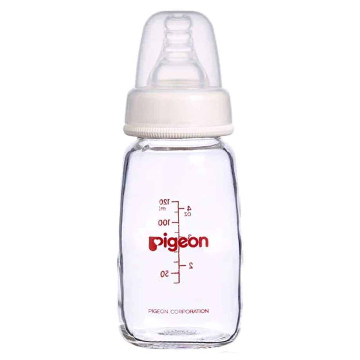 Thumbnail Pigeon Flexible Glass Baby Bottle 120ml