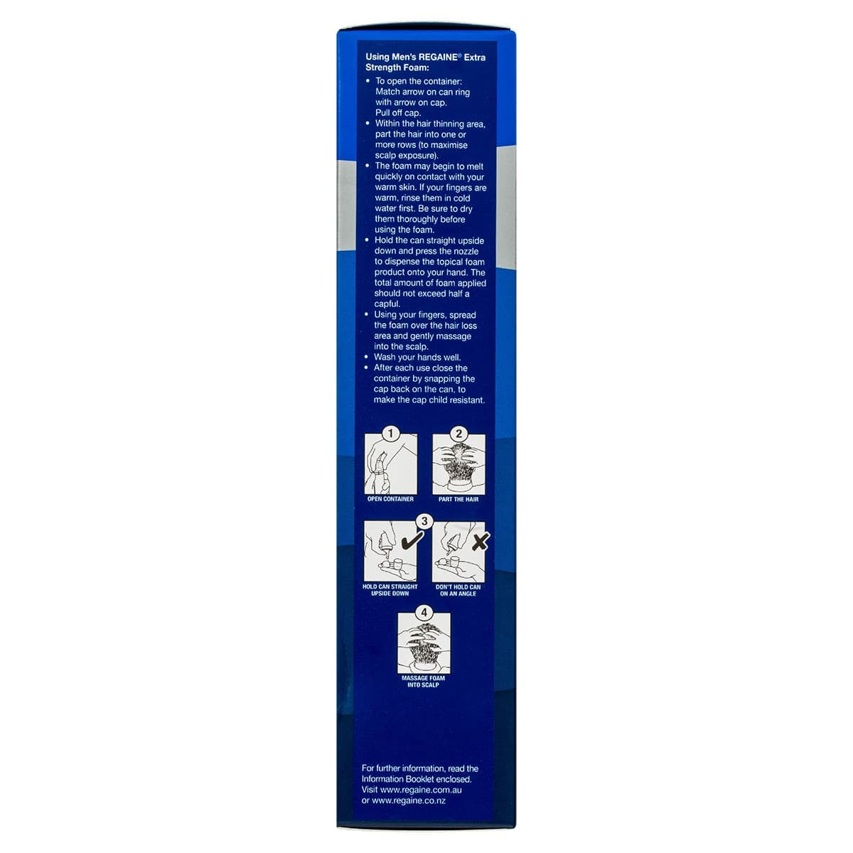 Thumbnail Regaine Mens FOAM Extra Strength Hair Loss Treatment 60g