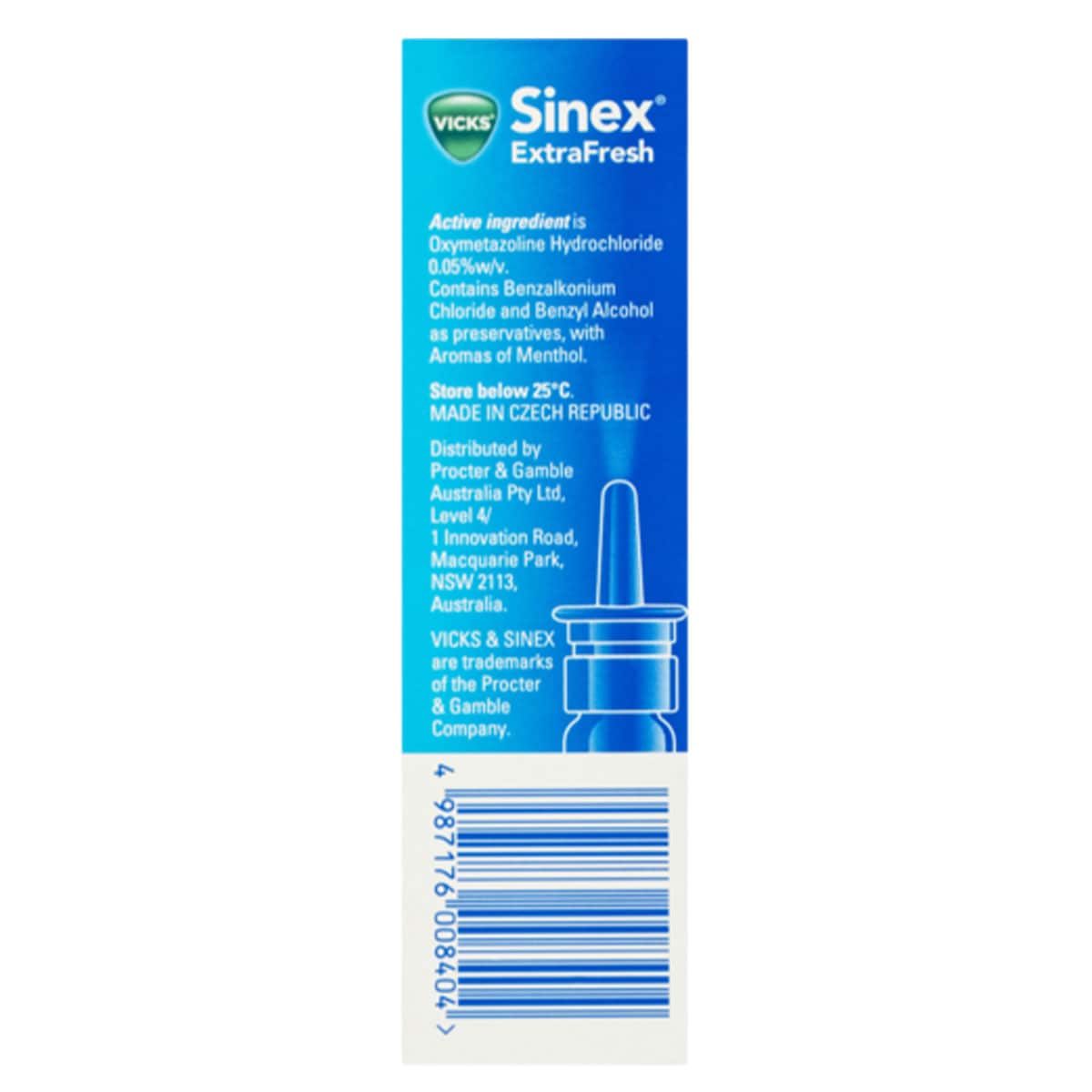 Thumbnail Vicks Sinex Nasal Decongestant ExtraFresh 15ml