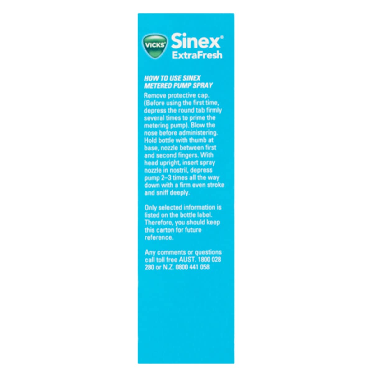 Thumbnail Vicks Sinex Nasal Decongestant ExtraFresh 15ml