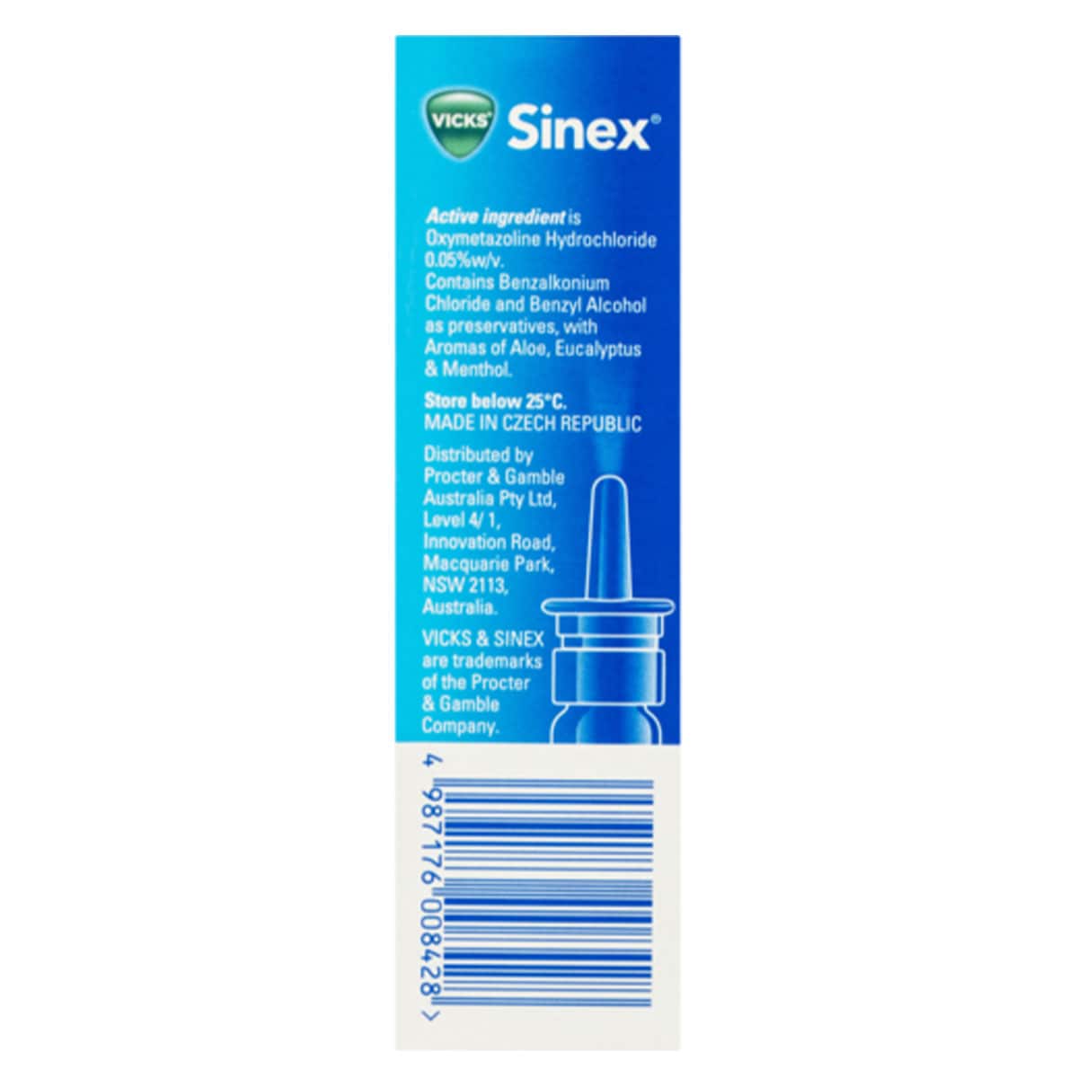Thumbnail Vicks Sinex Nasal Decongestant Aloe 15ml