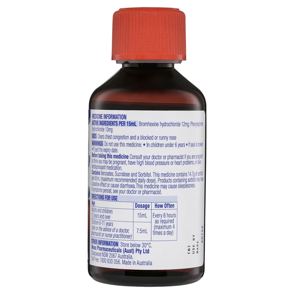 Thumbnail Duro-Tuss PE Chesty Cough Liquid + Nasal Decongestant 200ml