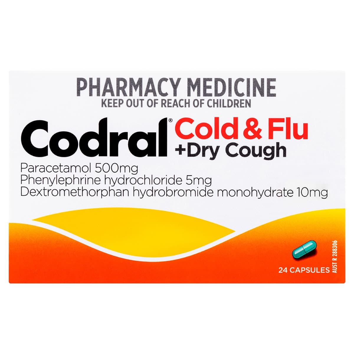 Thumbnail Codral Cold & Flu + Dry Cough 24 Capsules