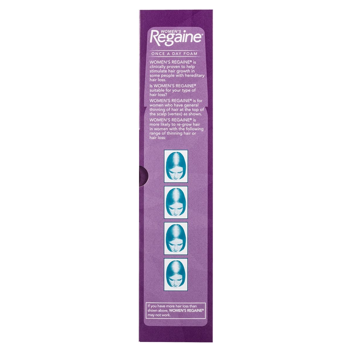 Thumbnail Regaine Womens FOAM Once a Day Hair Loss Treatment 60g