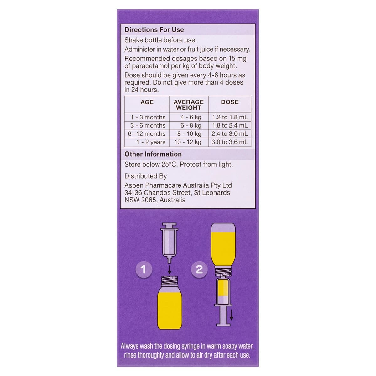 Thumbnail Dymadon for Babies 1 Month - 2 Years Strawberry 60ml