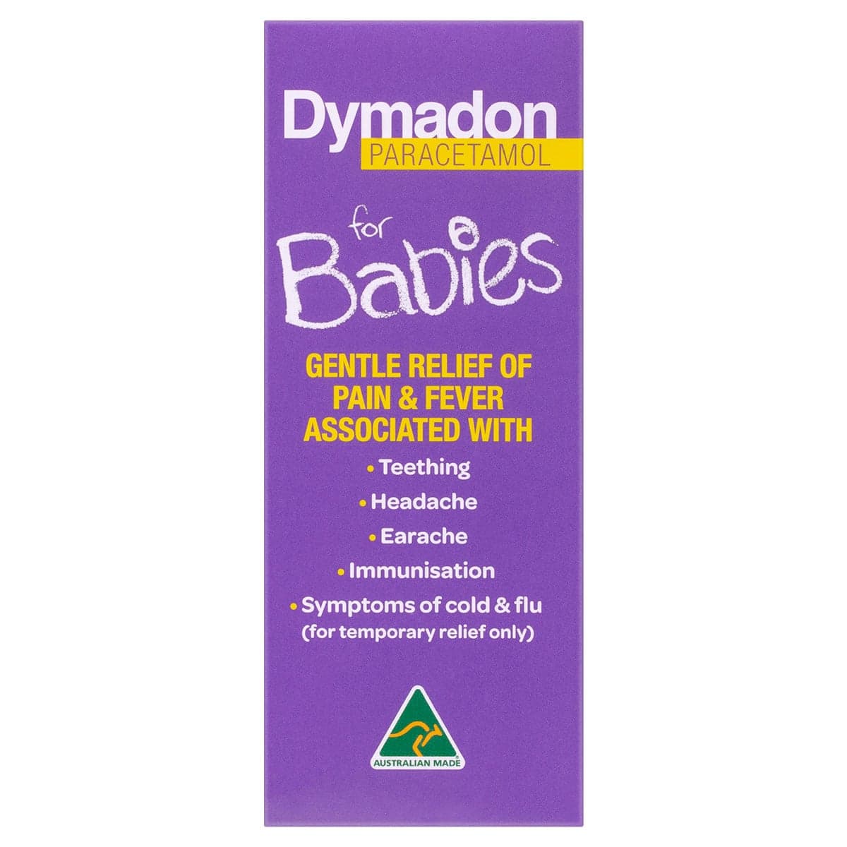 Thumbnail Dymadon for Babies 1 Month - 2 Years Strawberry 60ml