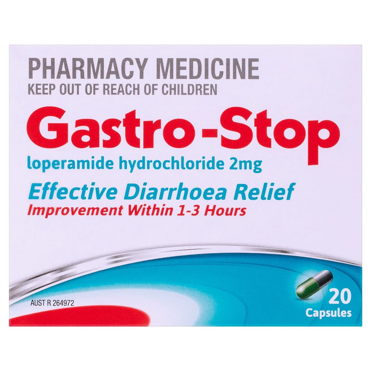 Thumbnail Gastro-Stop Diarrhoea Relief 20 Capsules