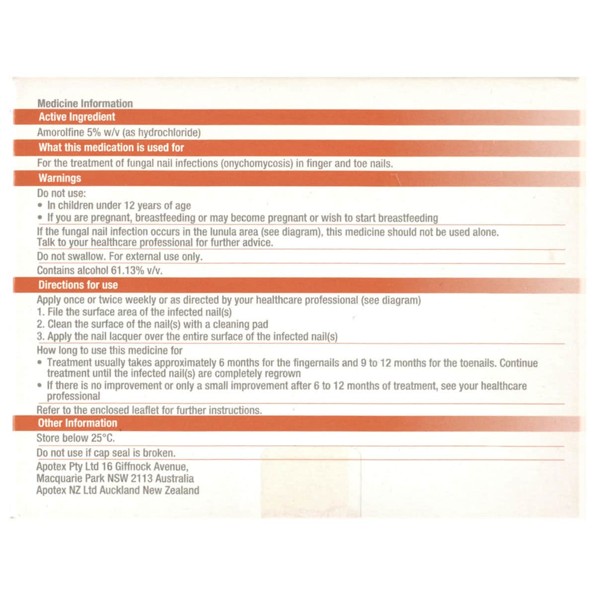 Thumbnail Aporyl Anti Fungal Nail Treatment Kit
