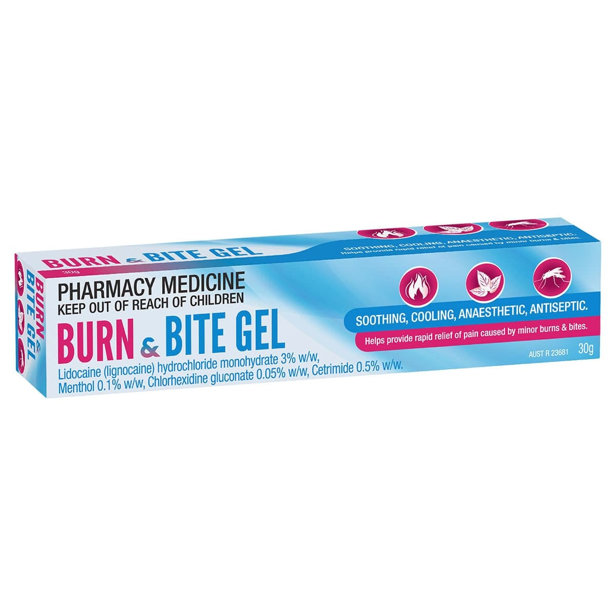 Thumbnail Burn & Bite Pain Relief Gel 30g