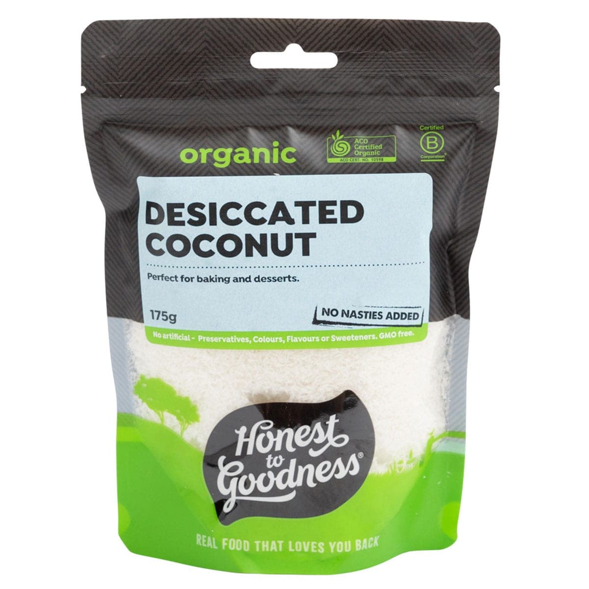 Thumbnail Honest to Goodness Organic Coconut Fine Desiccated 175g