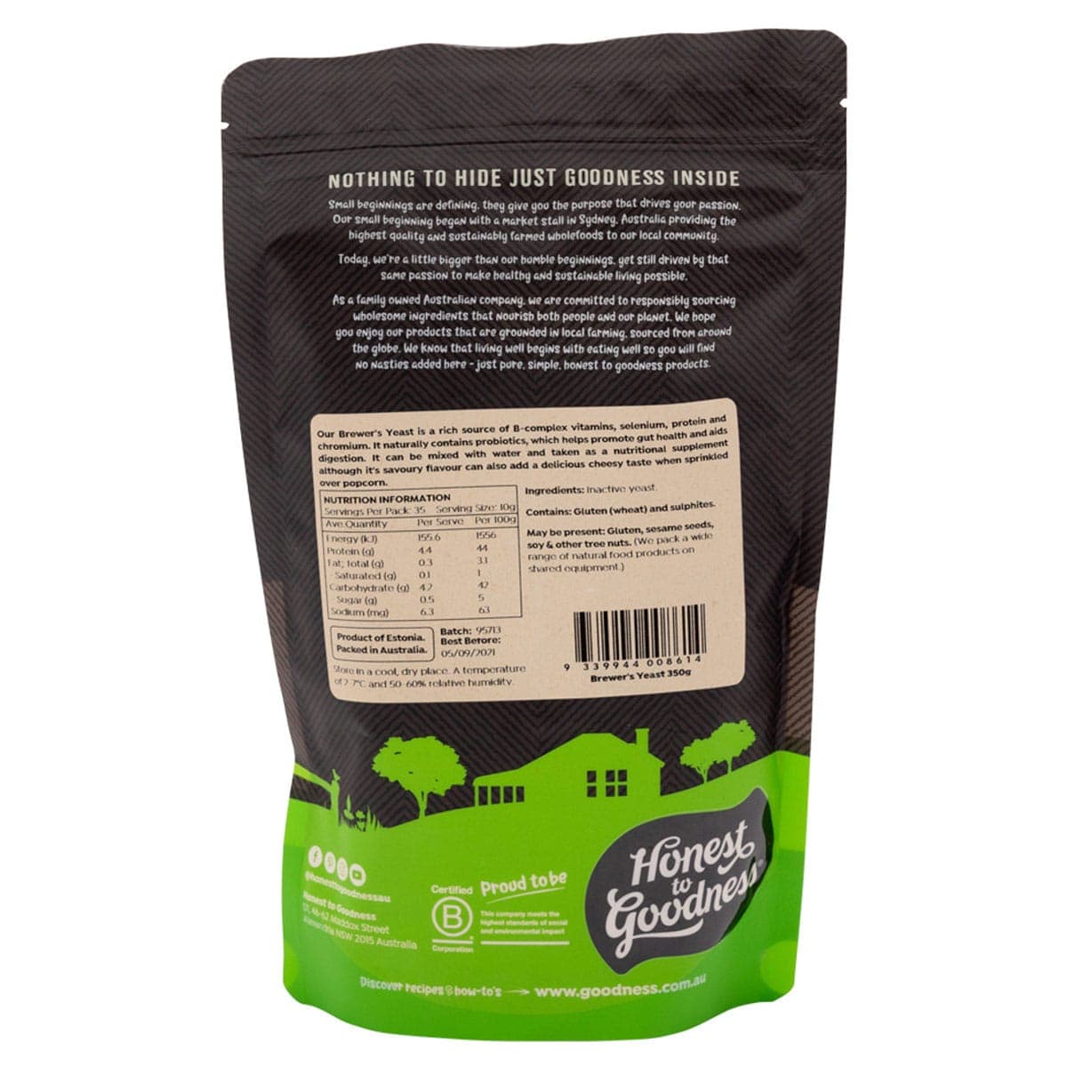 Thumbnail Honest to Goodness Natural Brewers Yeast 350g
