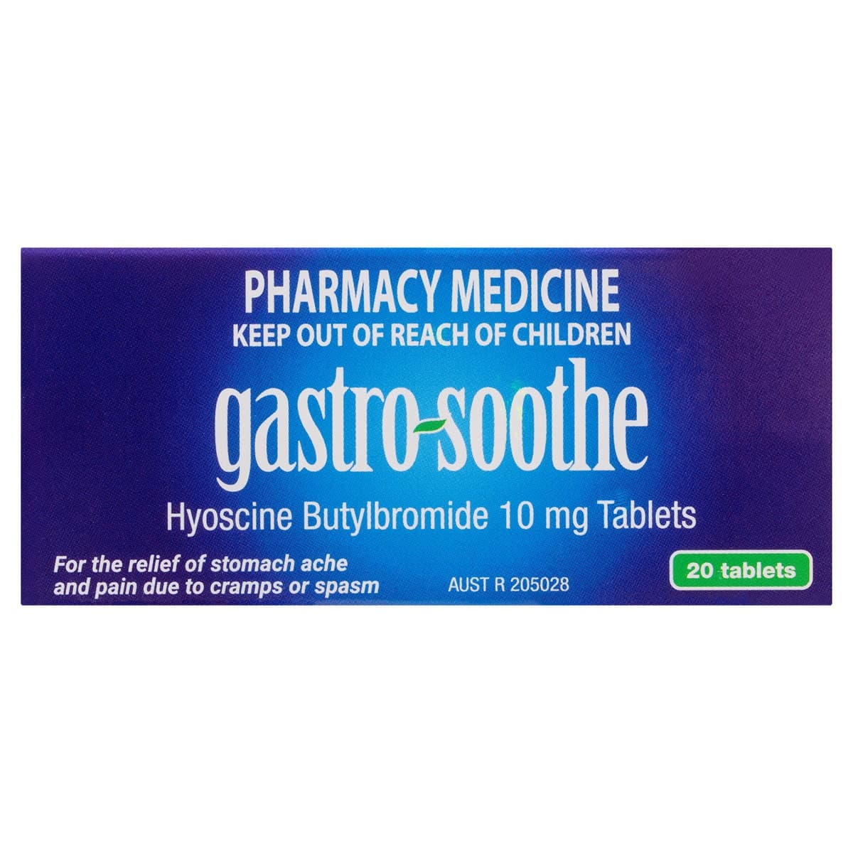 Thumbnail Gastro-Soothe Stomach Pain Relief 20 Tablets