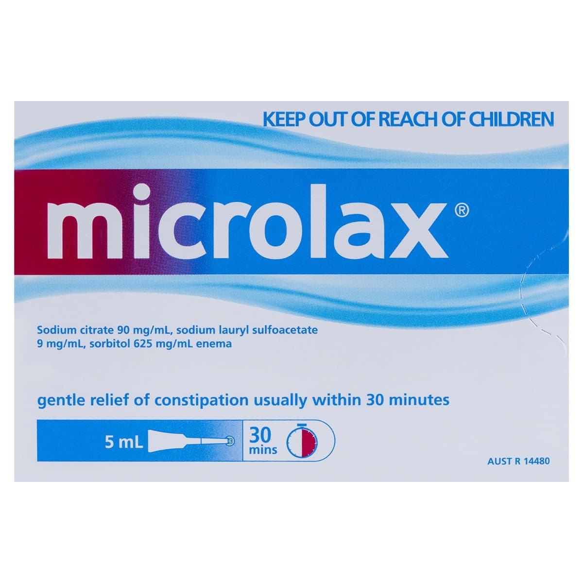 Thumbnail Microlax Enemas Gentle Constipation Relief 5ml x 50 Pack