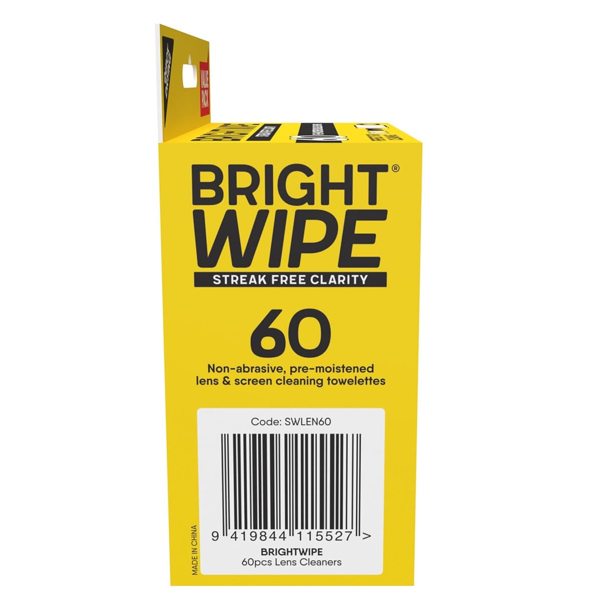 Thumbnail Bright Wipe Lens Wipe 60 Pack
