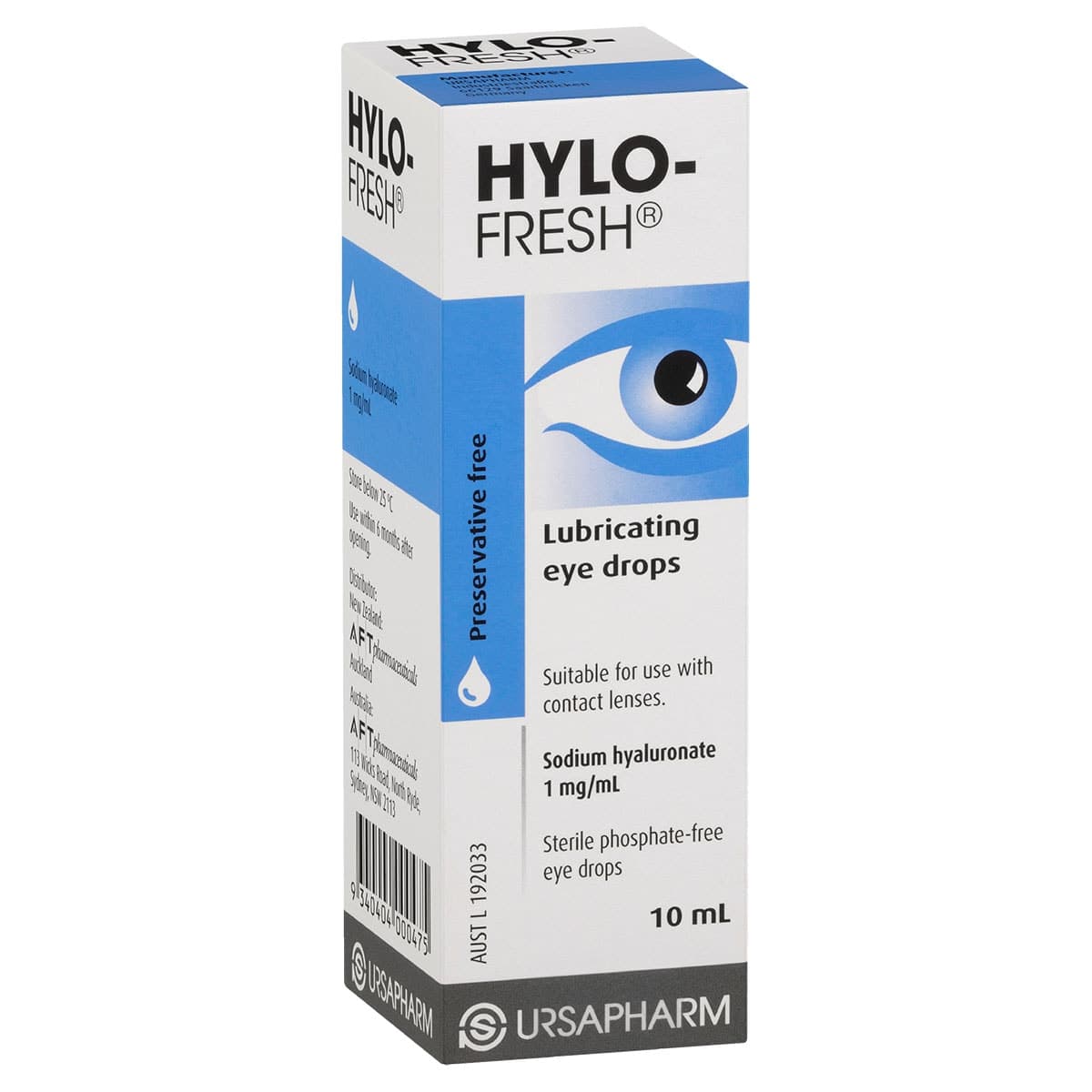 Thumbnail Hylo Fresh Lubricating Eye Drops 1mg 10ml