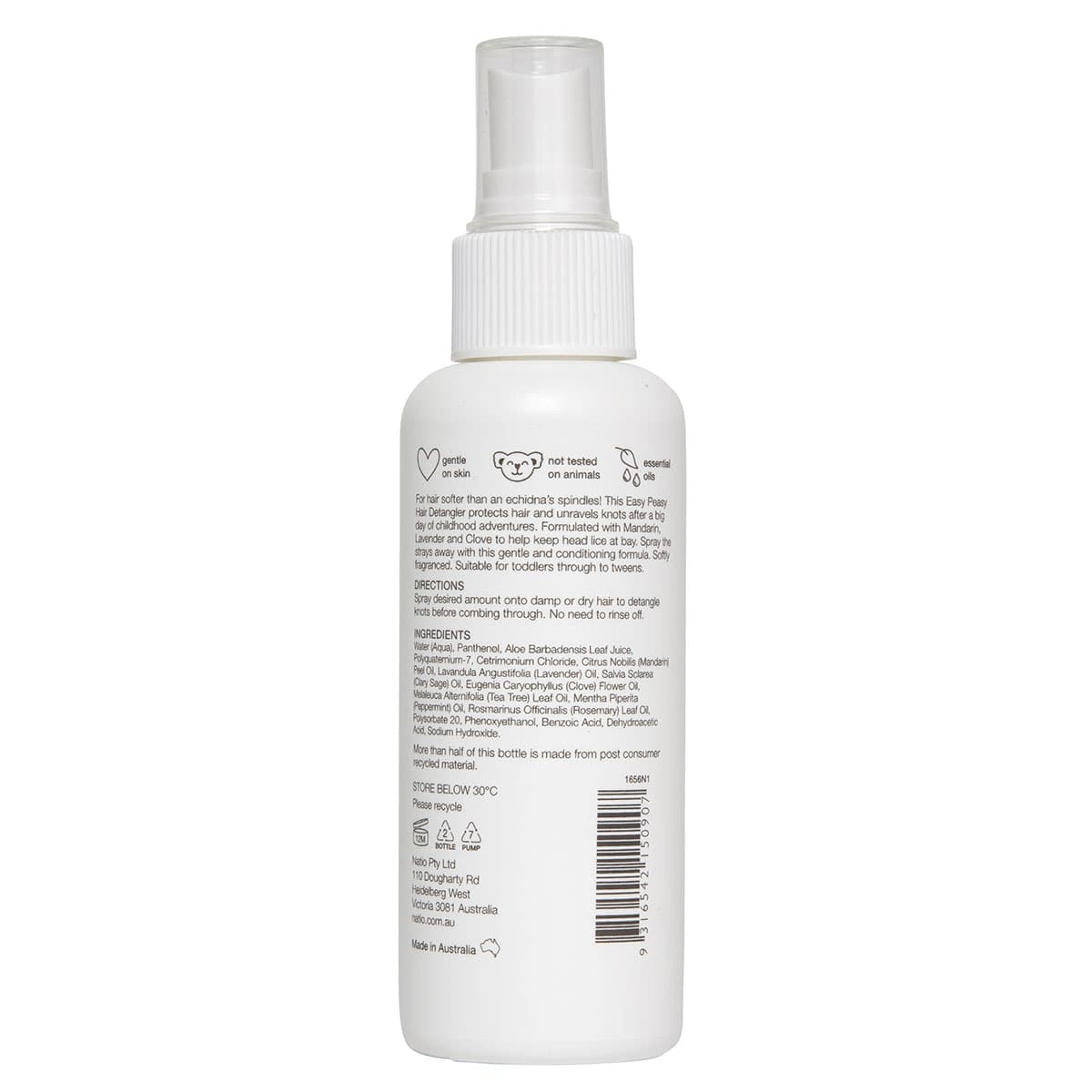 Thumbnail Natio Kids Easy Peasy Hair Detangler 125ml