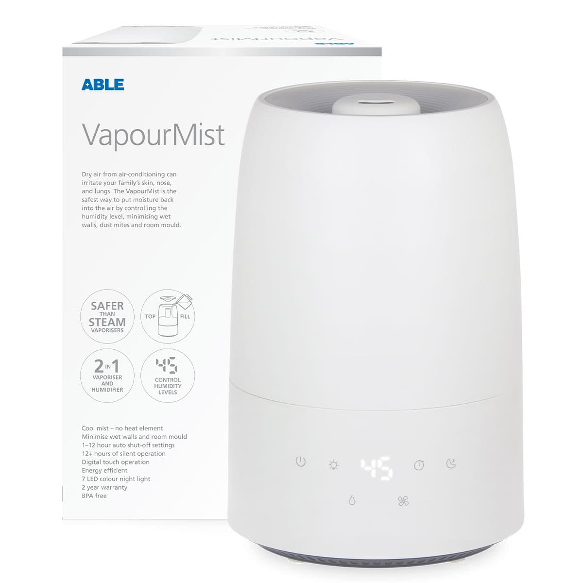 Thumbnail ABLE VapourMist Humidifier