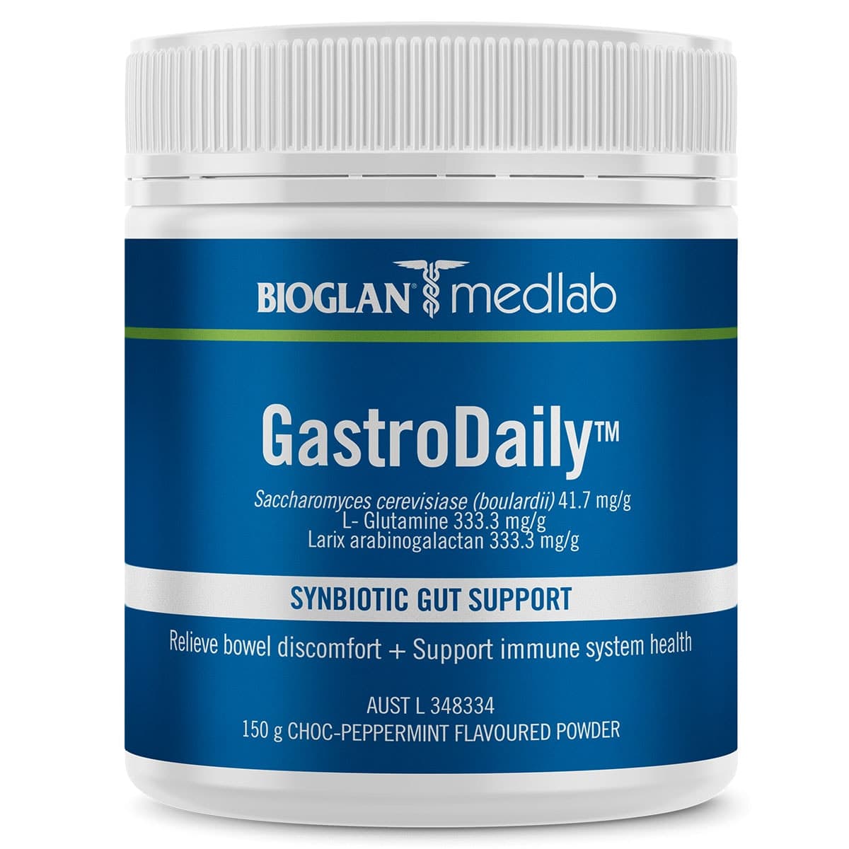 Thumbnail Medlab GastroDaily Synbiotic Gut Support Choc-Peppermint 150g