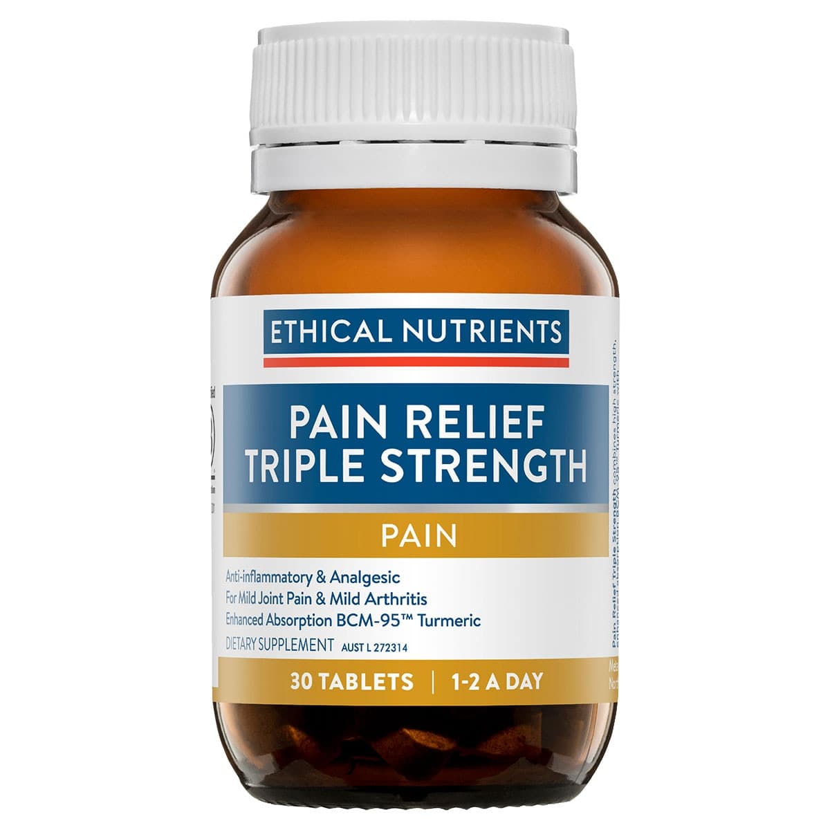 Thumbnail Ethical Nutrients Pain Relief Triple Strength 30 Tablets