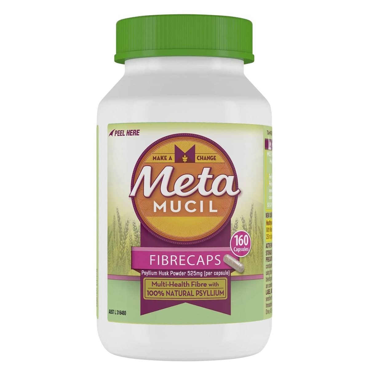 Thumbnail Metamucil Fibrecaps Fibre Supplement 160 Capsules
