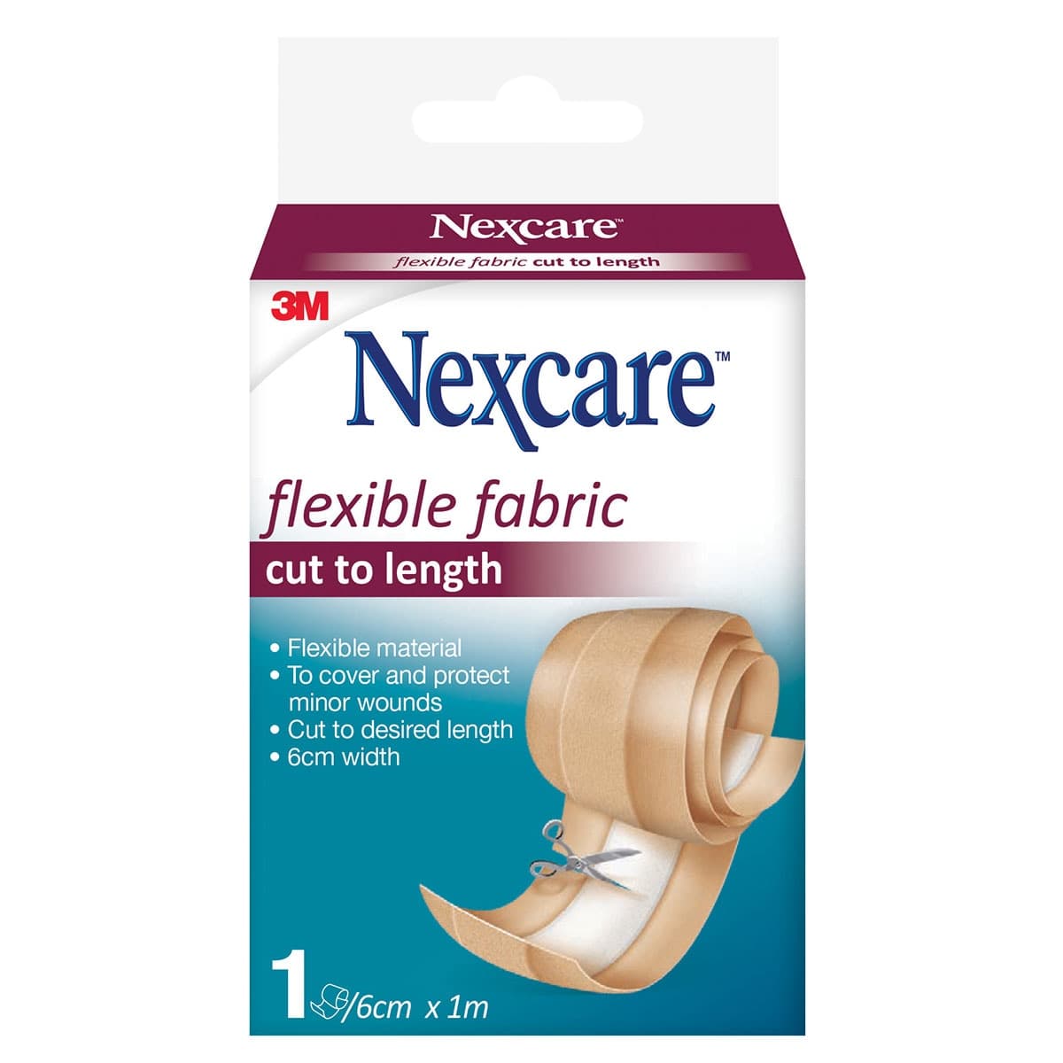 Thumbnail Nexcare Flexible Fabric Roll 6cm x 1m
