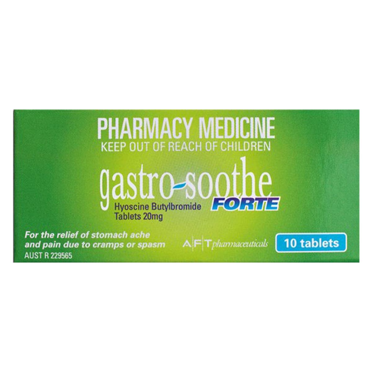 Thumbnail Gastro-Soothe Forte Stomach Pain Relief 10 Tablets