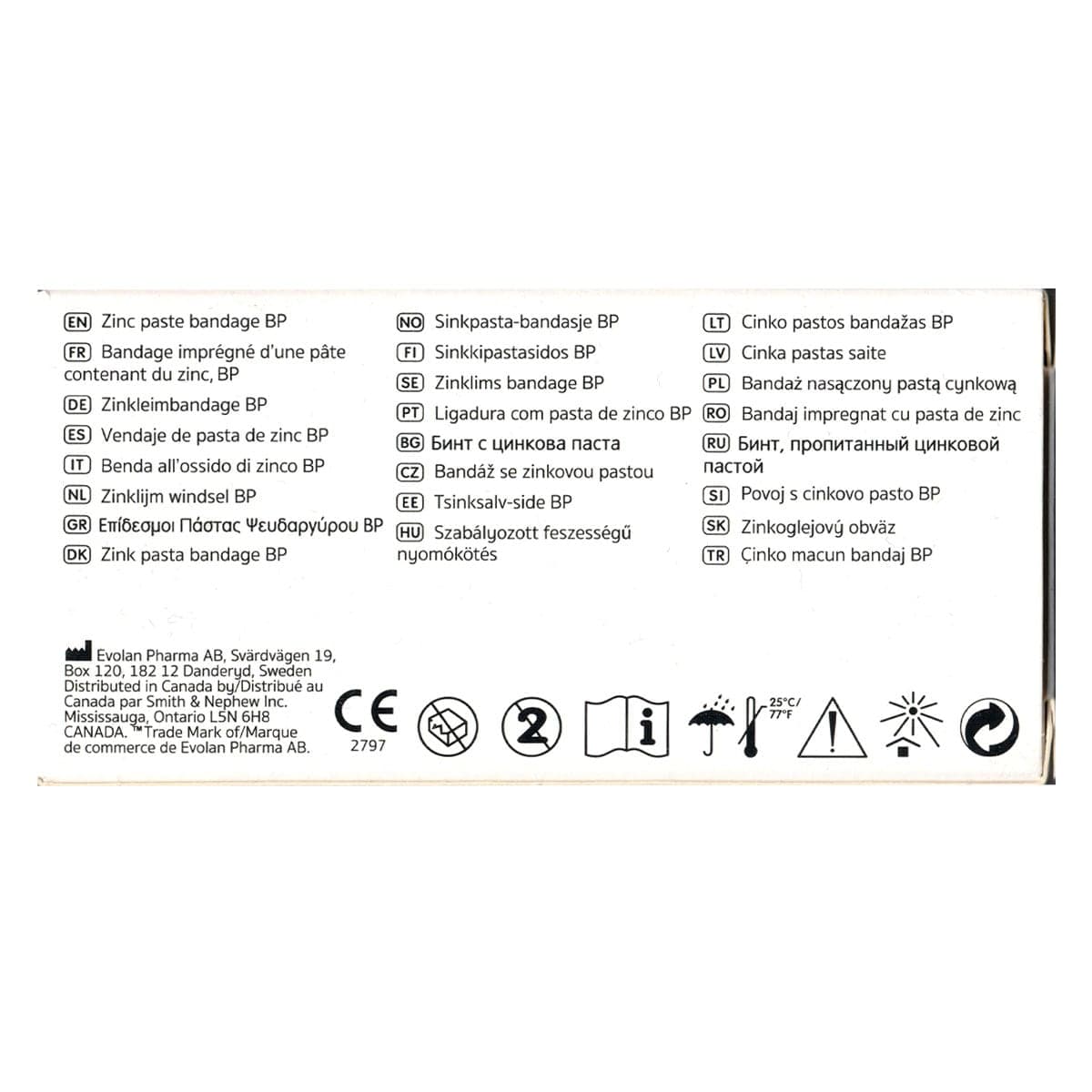 Thumbnail Viscopaste Zinc Paste Roll 7.5cm x 6m