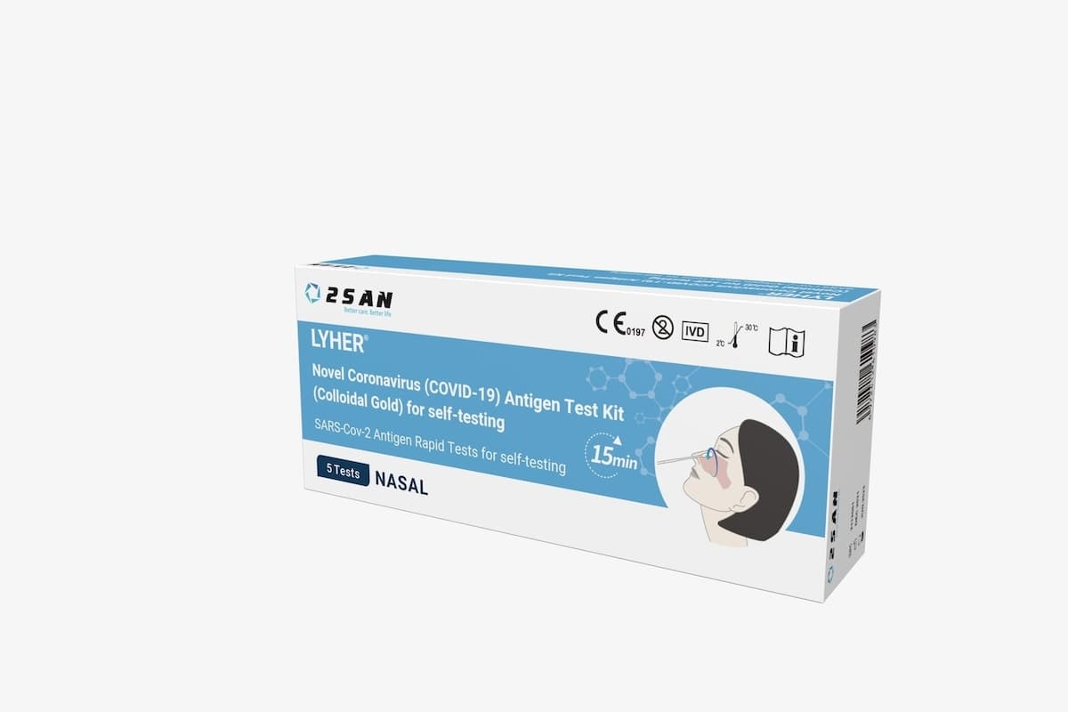 Thumbnail 2SAN COVID Rapid Antigen Test 5 Pack