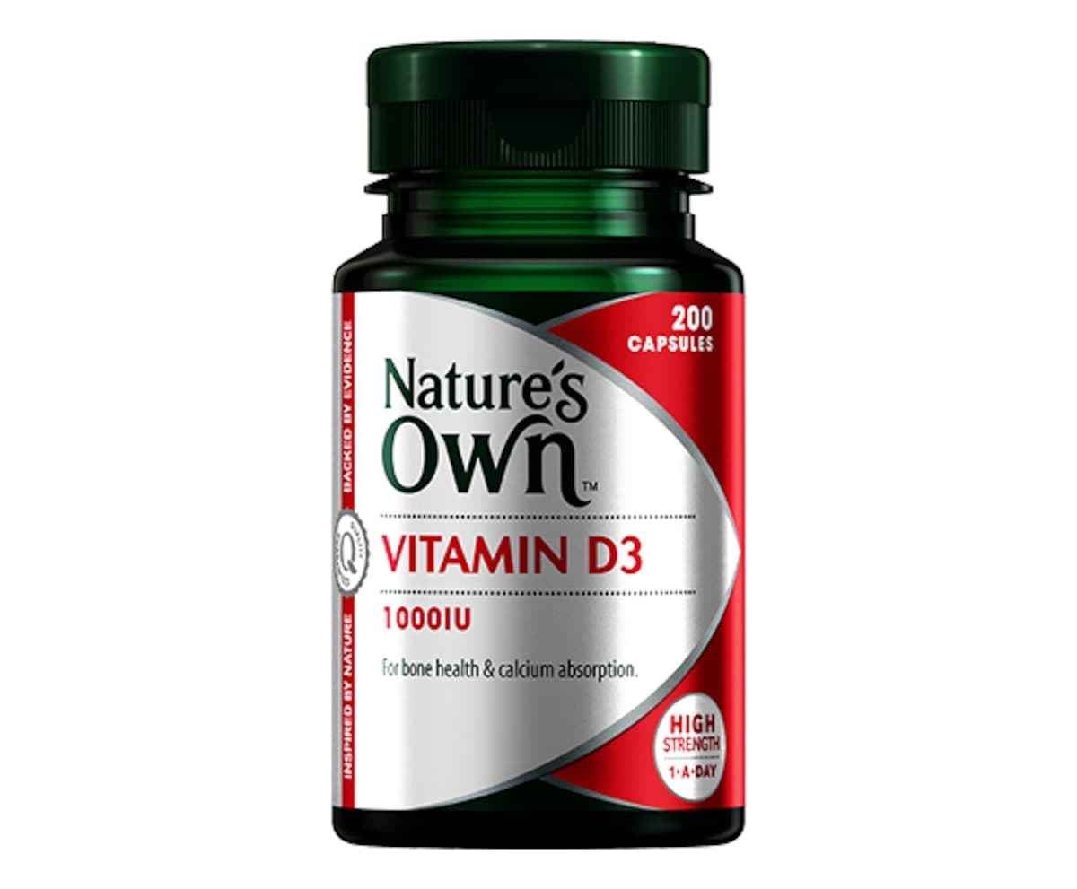 Thumbnail Nature's Own Vitamin D3 1000IU 200Capsules