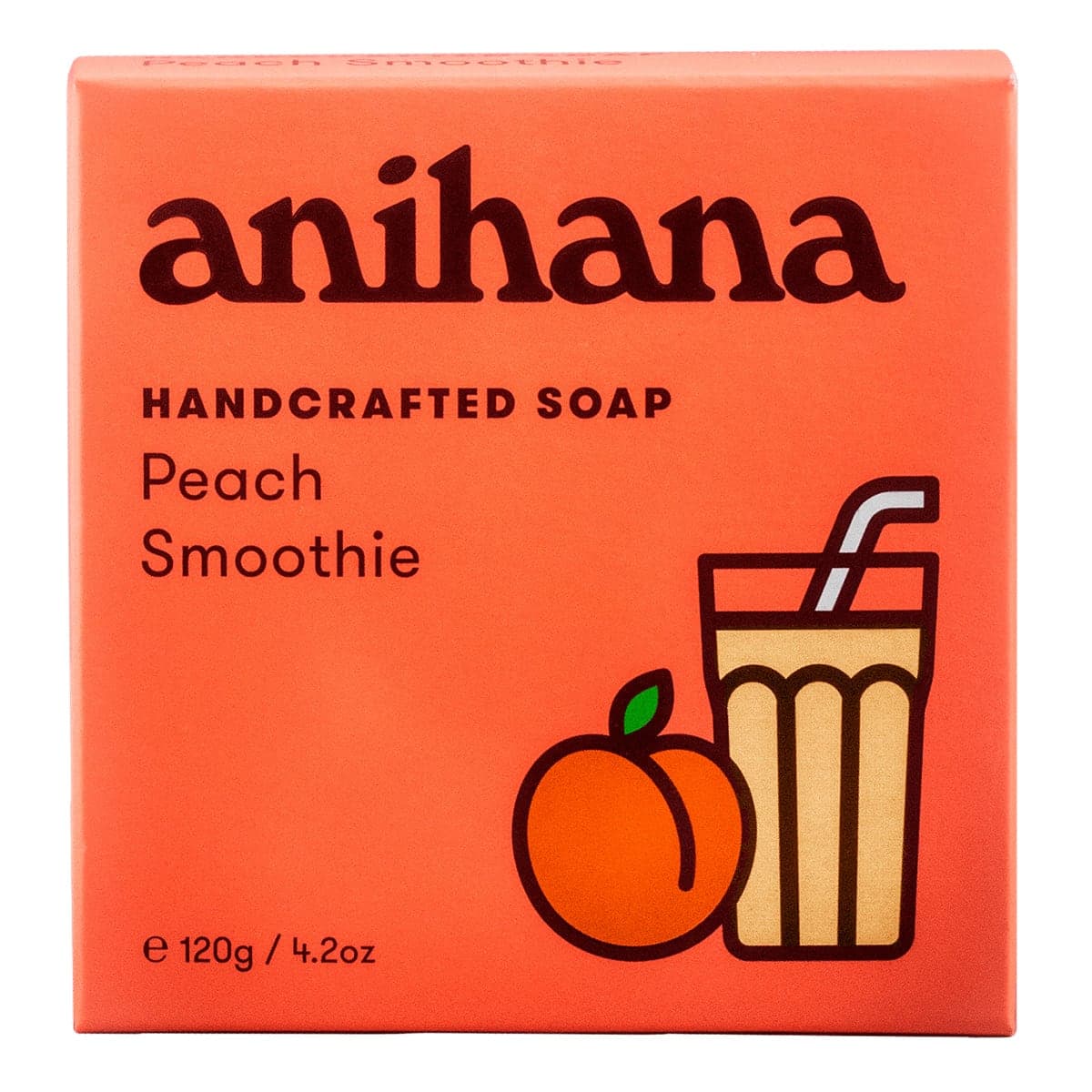 Thumbnail Anihana Soap Bar Peach Smoothie 120g