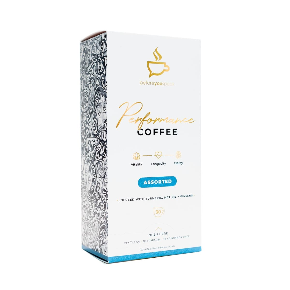 Thumbnail Beforeyouspeak Coffee Performance Coffee Assorted 30 x 4.5g