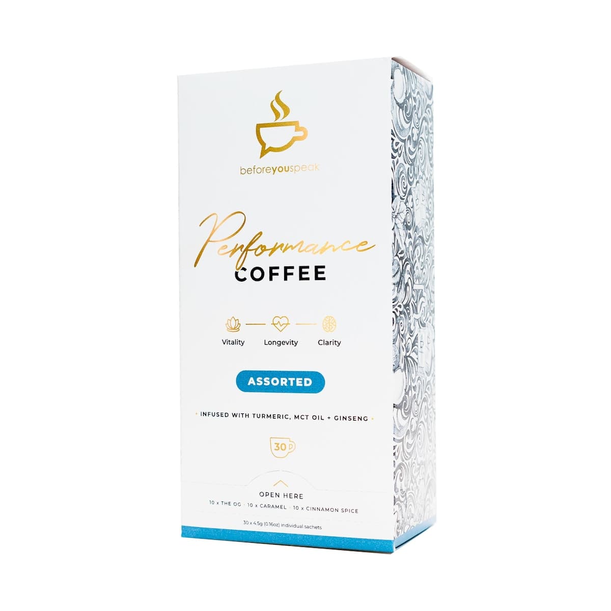 Thumbnail Beforeyouspeak Coffee Performance Coffee Assorted 30 x 4.5g