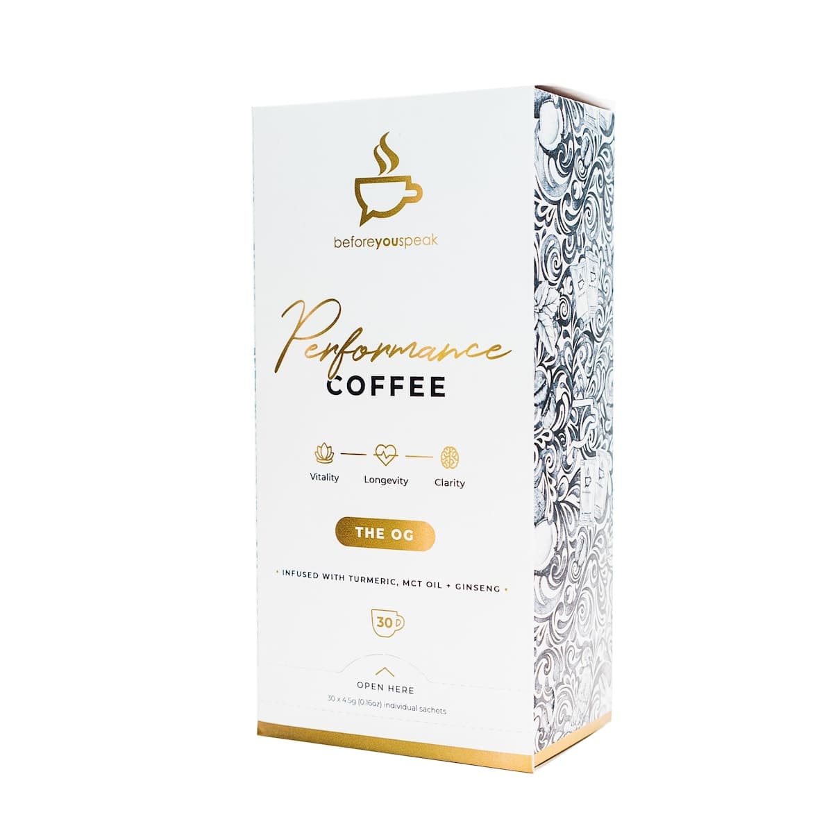 Thumbnail Beforeyouspeak Performance Coffee The OG 30 x 4.5g