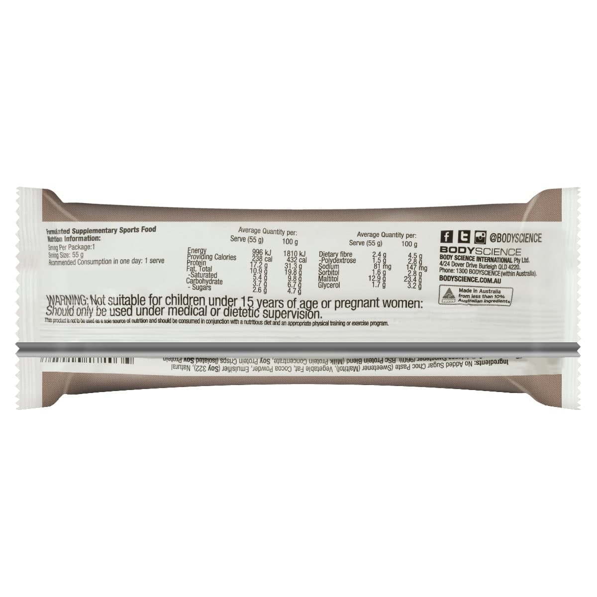 Thumbnail BSc High Protein Low Carb Mousse Bar Chocoholic 12 x 55g