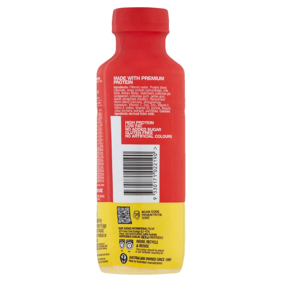 Thumbnail Bsc Rtd Premium Protein Shake Banana 6 x 450ml