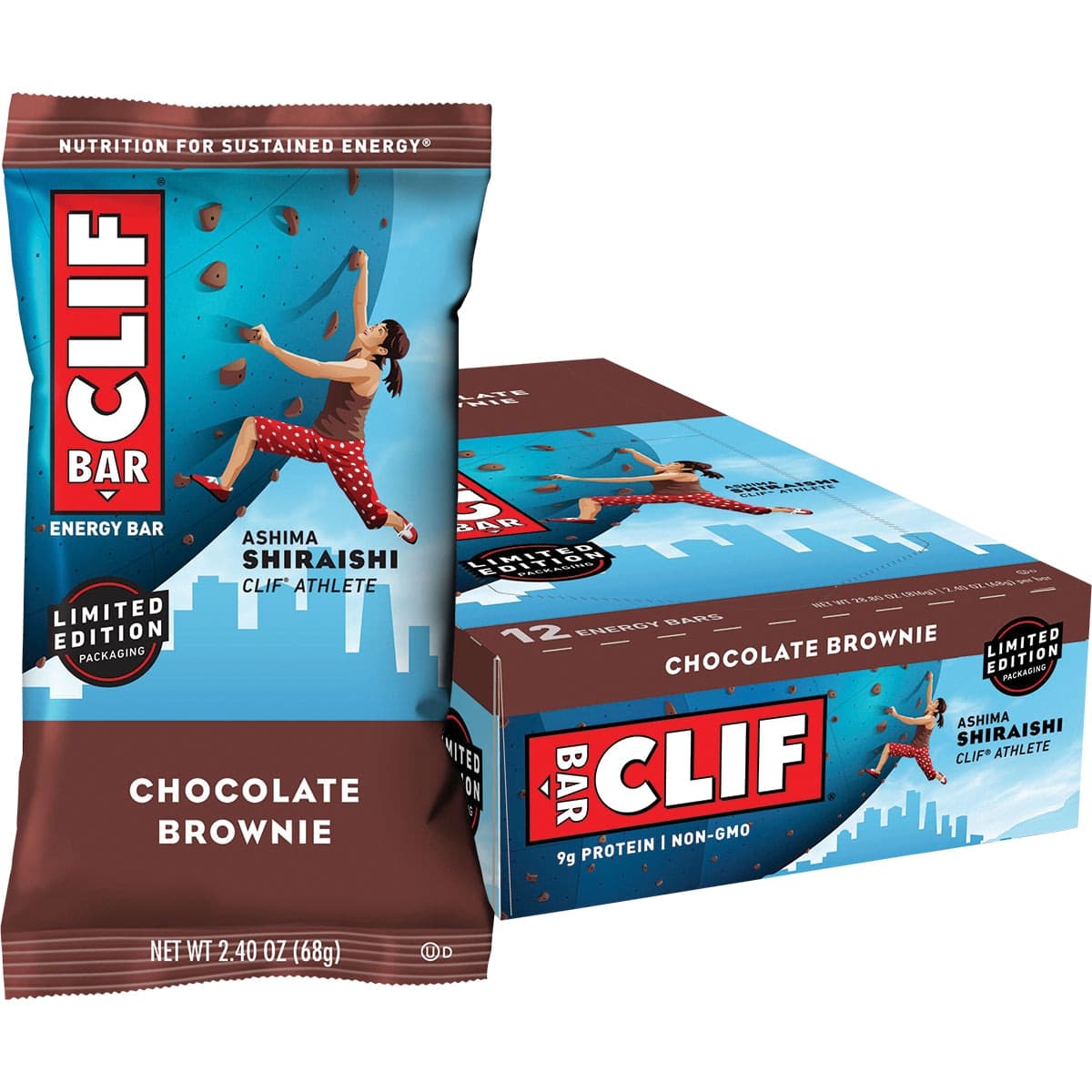 Thumbnail Clif Energy Bar Chocolate Brownie 12 x 68g