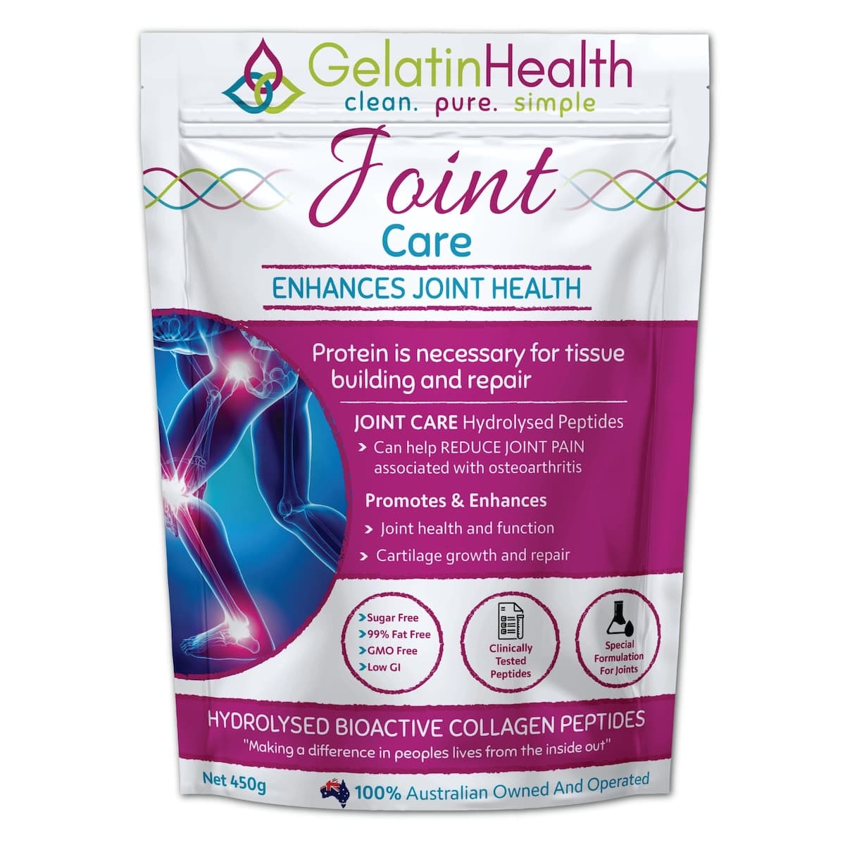 Thumbnail Gelatin Health Joint Collagen 450g