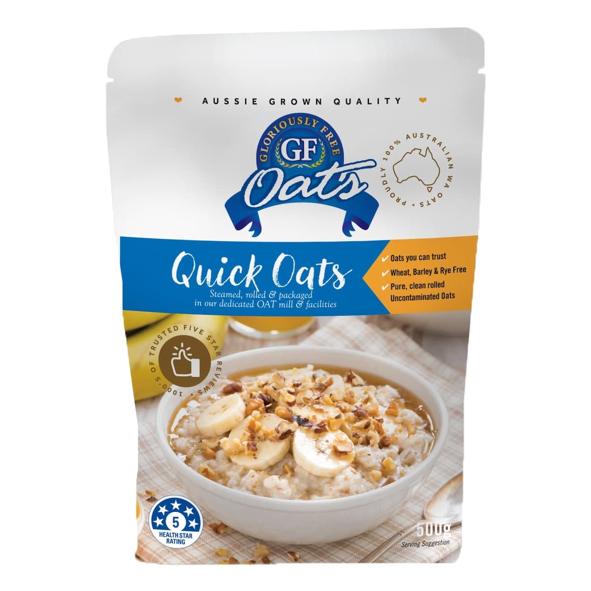 Thumbnail Gloriously Free Quick Oats 500g
