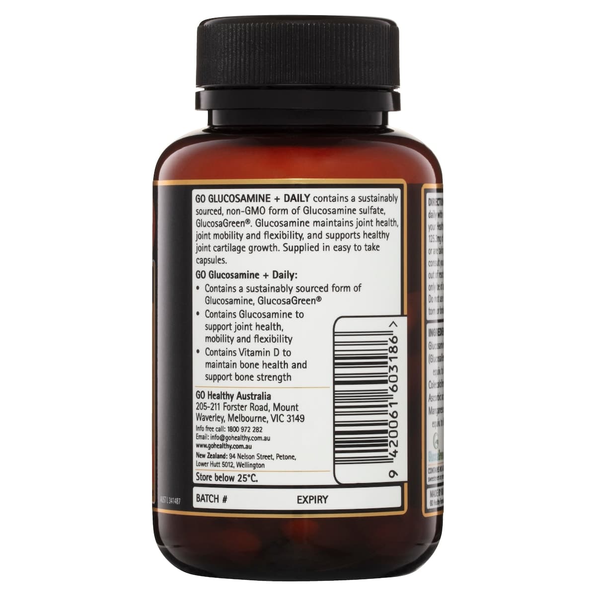 Thumbnail GO Healthy Glucosamine + Daily 60 Vege Capsules