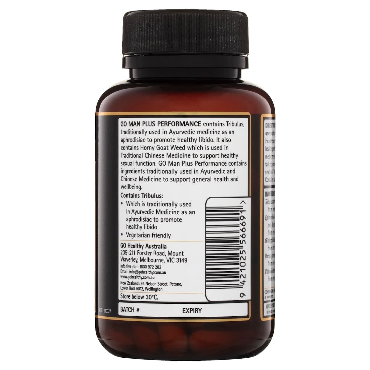 Thumbnail GO Healthy Man Plus Performance 60 Vege Capsules