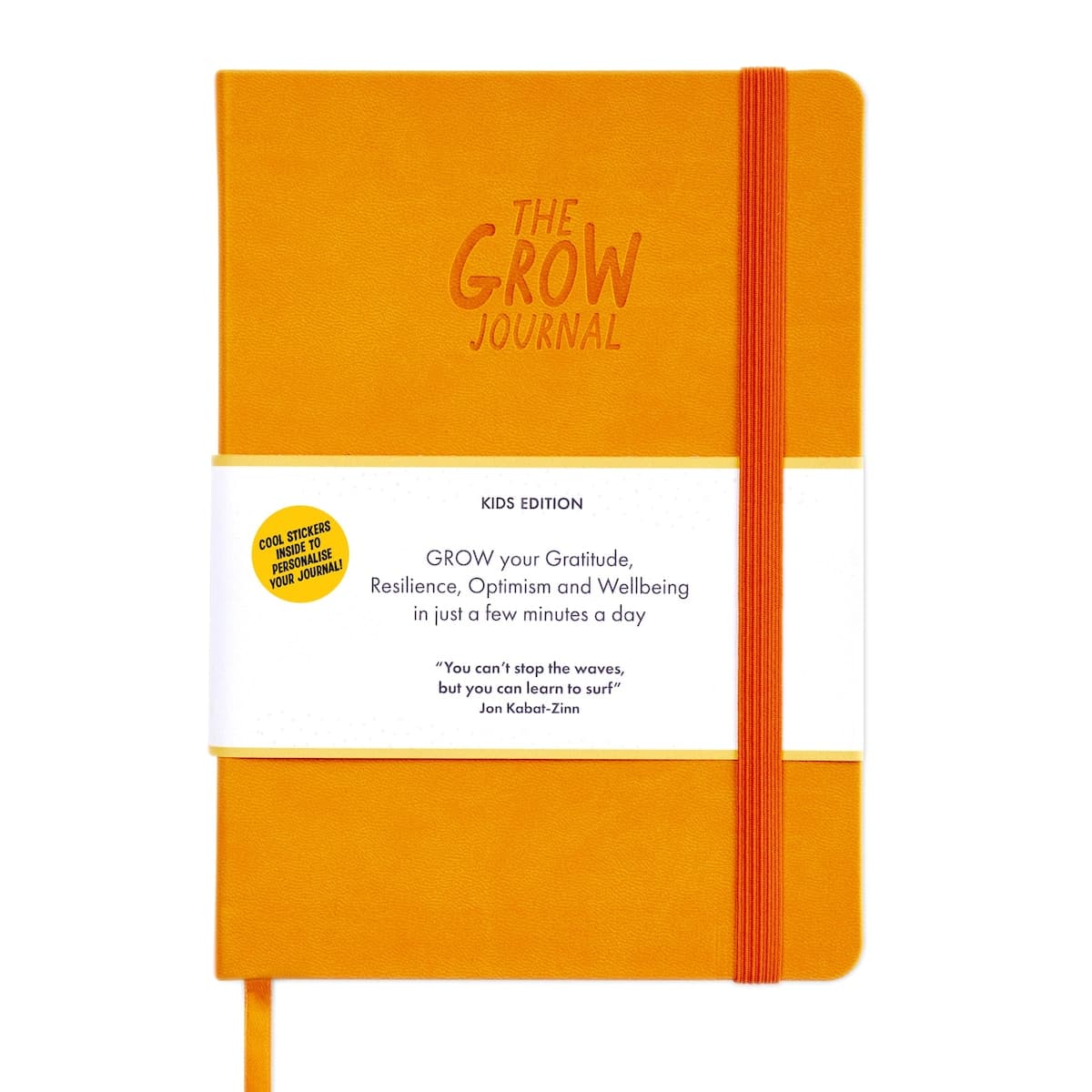 Thumbnail Gratitude Journal for Kids Orange