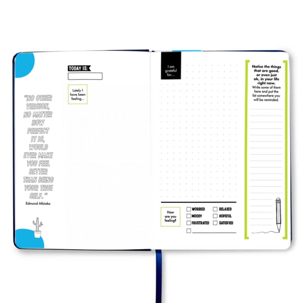 Thumbnail Grow Journal for Teens Navy