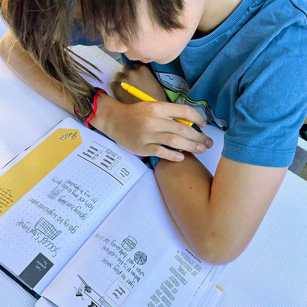 Thumbnail Grow Journal for Teens Navy