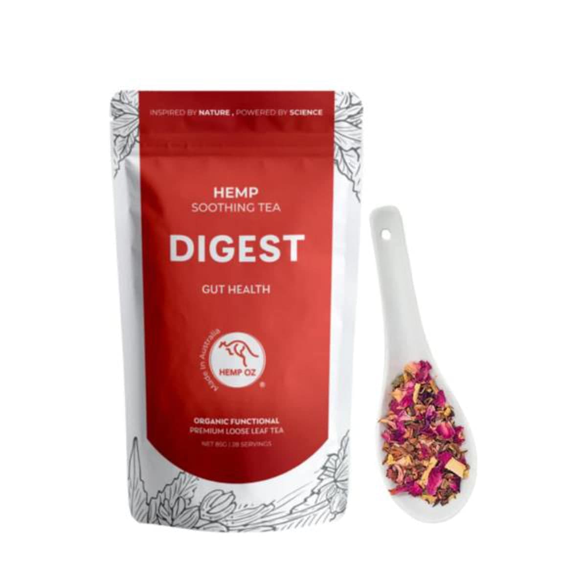 Thumbnail Hemp Oz Soothing Tea Digest Gut Health 85g
